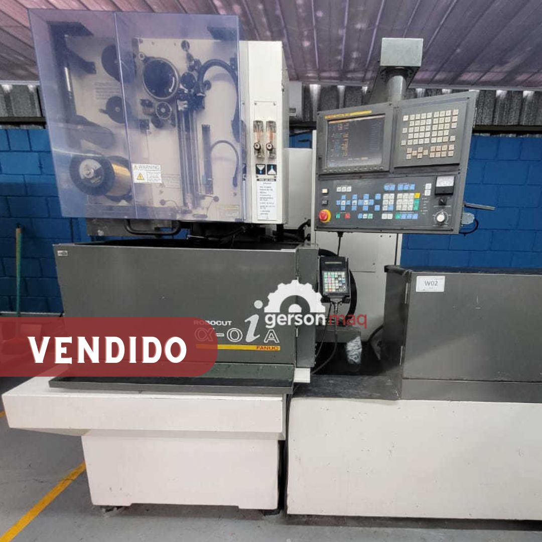 ELETROEROSAO A FIO FANUC ALPHA OI-A 2001